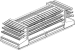 Bakery Islands - Bakery retail store display fixtures