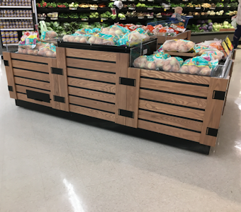 Fresh Produce Display Bins (sw501)