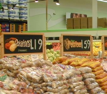 retail store fixtures signage