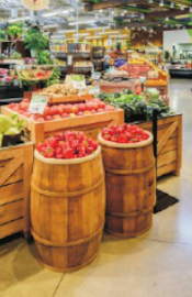 Checkout or retail service counters - commercial fixtures & retail store displays