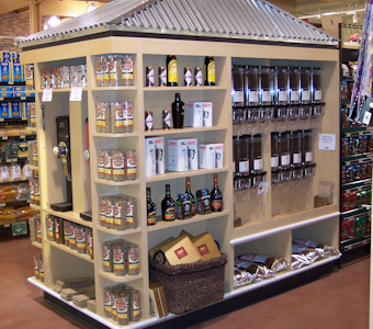 bulk grocery displays