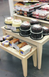 Checkout or retail service counters - commercial fixtures & retail store displays